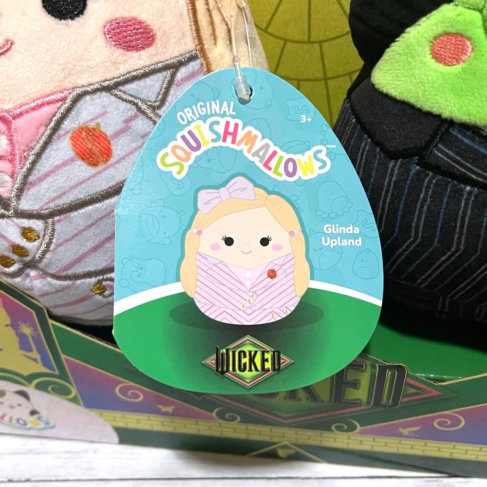 Squishmallows Wicked Movie 5 Inch 2-Pack Elphaba Glinda Upland Target Exclusive - Picture 7 of 9
